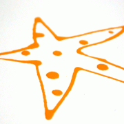 Stern mit Punkten